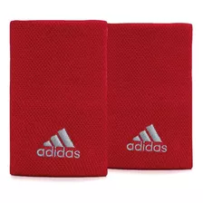 Munhequeira adidas Longa Com 02 Unidades Vermelha