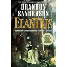 Elantris De Brandon Sanderson Pela Tor Books (2015)