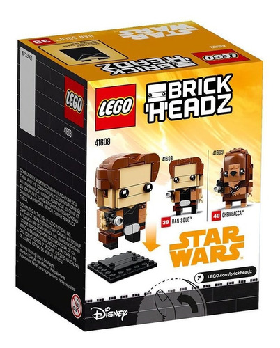 Brickshead Lego Han Solo