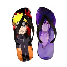 Chinelo Divertido Naruto / Sasuke Uchiha Lançamento