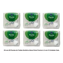 Fralda Geriátrica Abena Pants Premium L3 15uni Cada Pacote.