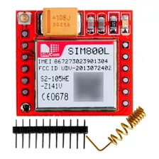 Modulo Celular Gsm Gprs Sim800l Con Antena Arduino