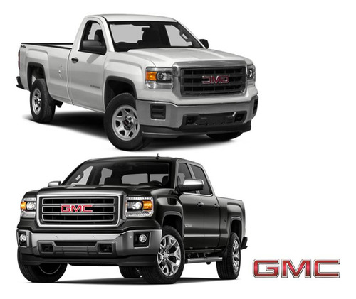 Tapetes 3d Logo Gmc + Cubre Volante Sierra 2014 A 2017 2018 Foto 8