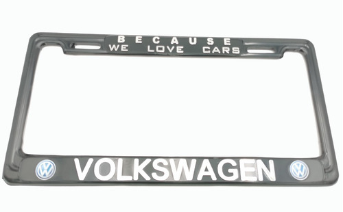 Par De Porta Placas Vw Jetta Golf Gol Polo Lupo Vento Bora Foto 3