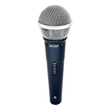 Microfone De Mão Ls50lc Leson Dinâmico Cardioide Preto Fosco