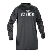 Jersey Fly Racing Windproof Negro