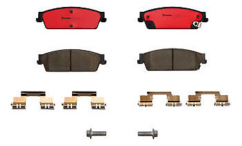 Front \u0026 Rear Brembo Brake Pad Set Kit For Gmc Yukon Xl 1 Lld Foto 2