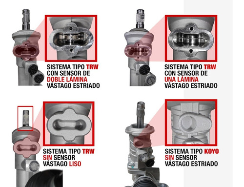 Cremallera Volkswagen Polo 2003 - 2007 1.6l C/sensor Trw Foto 7