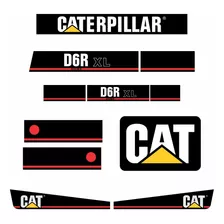 Kit De Adesivo Para Caterpillar D6r Xl (série 3)