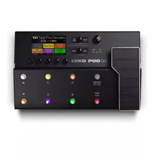 Line 6 Pod Go - Pedal Multiefectos Para Guitarra, Color Neg.