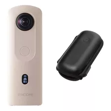 Cámara De Video Ricoh Theta Sc2 4k Beige Como Nueva