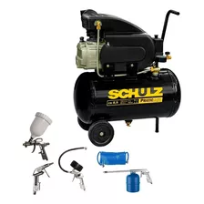 Motocompressor Schulz Csi 8,6 Pcm 25lt 2hp 220v + Kit Ace