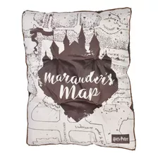 Harry Potter Marauder's Map Napper - Cama Para Perros | Cam. Color Merodeador Mapa Napper - 36 X 27 X 3