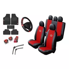 Super Kit Capa De Banco Couro Automotivo Fiat Siena 2010