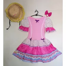 Vestido Festa Junina Infantil