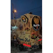 Food Truck Remolque Rodante De Comida Rapida Equipado
