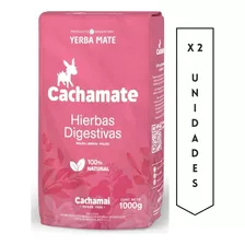 Yerba Mate Con Hierbas Digestivas Boldo Cachamate 1 Kg X 2u.