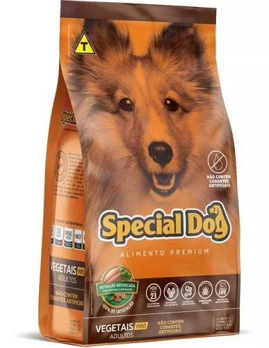 Alimento Special Dog Premium Pró Para Cachorro Adulto Todos Os Tamanhos Sabor Vegetais Em Sacola De 15kg