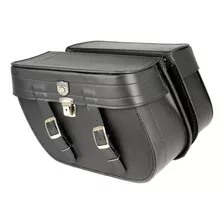 Bolsa Alforge Lateral Losango Moto 32l C/ Chave Tondin Forza