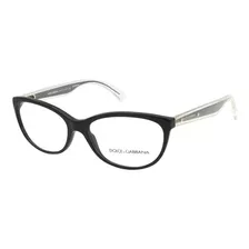 Lente Óptico Dolce & Gabbana Dg3141 Cats Wayfarer Black 53mm