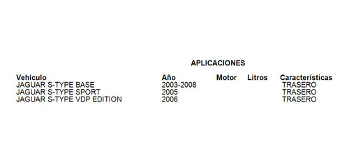 Soporte Motor Trasero Jaguar S-type Sport 2005 Uro Foto 4