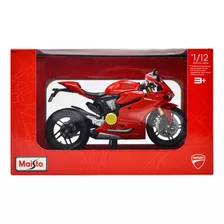 Ducati 1199 Panigale Motocicleta A Escala 1/12 Maisto