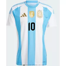 Camiseta Titular Messi Argentina 3 Estrellas adidas 2024