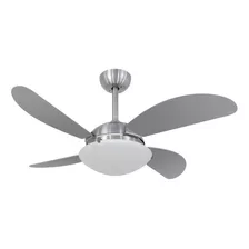 Ventilador De Teto Volare Escovado Vd300 Fly Titânio