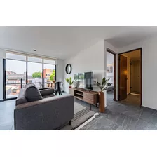 Espectacular Departamento Amueblado Con Balcon En Santa María La Ribera, Ciudad De México, 90498