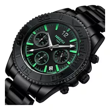 Reloj Nibosi Luxury Chronograph Para Hombre De Negocios