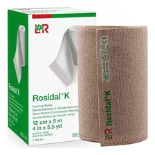 Bandagem Curto Estiramento Alta Compressão Rosidal K 6cmx5m