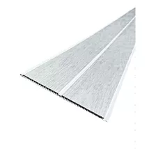 Cielo Raso Pvc Gris Roble Moderado 6mm 20cm X 6mtrs