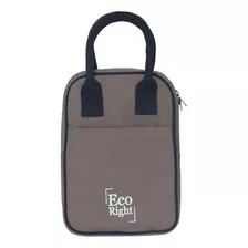 Bolsa Lanchera Eco Right Plain Grey