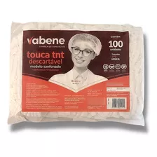 Touca Descartável Com Elástico Vabene C/100 Un