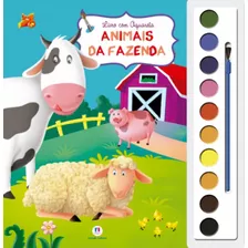 Animais Da Fazenda, De Cultural, Ciranda. Série Livro Com Aquarela Ciranda Cultural Editora E Distribuidora Ltda. Em Português, 2015