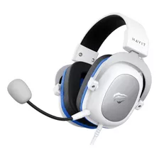 Headset Gamer Havit Gamenote H2002d Mic Removível Branco