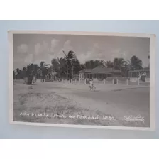 Cartão Postal Antigo João Pessoa Paraíba Praia De Tambaú