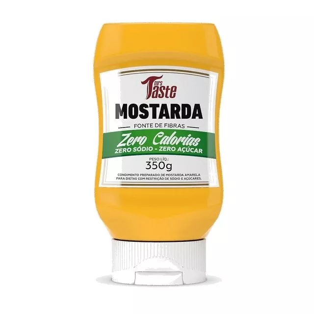 Mostaza Mrs. Taste Zero Calorías Sin Tacc En Frasco 350 g