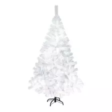 Arbolito Navidad Blanco Tronador De Lujo 2.10m Decoración