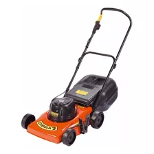 Cortadora De Pasto Eléctrica Dibra R32gb Con Bolsa Recolectora De 1000w Y 220v Color Naranja/negro