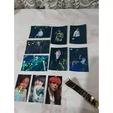 Kpop | Kit Bts Com Chaveiro + Photocard Holográfico