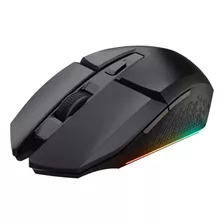 Mouse Gamer Inalámbrico Trust Gxt110 Felox Black Led Digine Color Negro