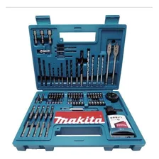 Kit Jogo Brocas Ponteiras E Bits 100 Peças Makita B-54879