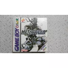 Gameboy Metal Gear*raro Sin Abrir* (no Mario,zelda,megaman)