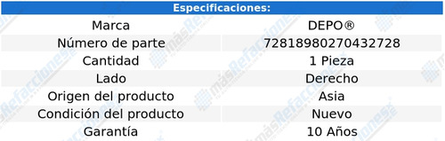 Faro Derecho Para Ford F-450 Super Duty De 2017 A 2018 Depo Foto 4