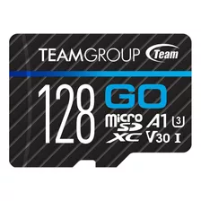 Teamgroup Tarjeta Go 128gb Micro Sdxc Uhs-i U3 V30 4k Para .