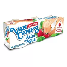 Atún Lomitos En Agua Van Camp's 3 X 80g