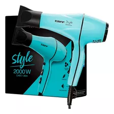 Secador De Cabelo Taiff Clássica Style - 2000w - Azul 127v