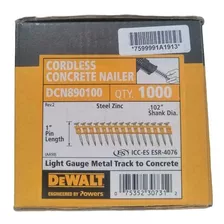 Caja De Clavos Dewalt 1 Pulgada