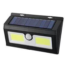 Lampara Pared Luz Led Panel Solar Con Sensor De Movimiento